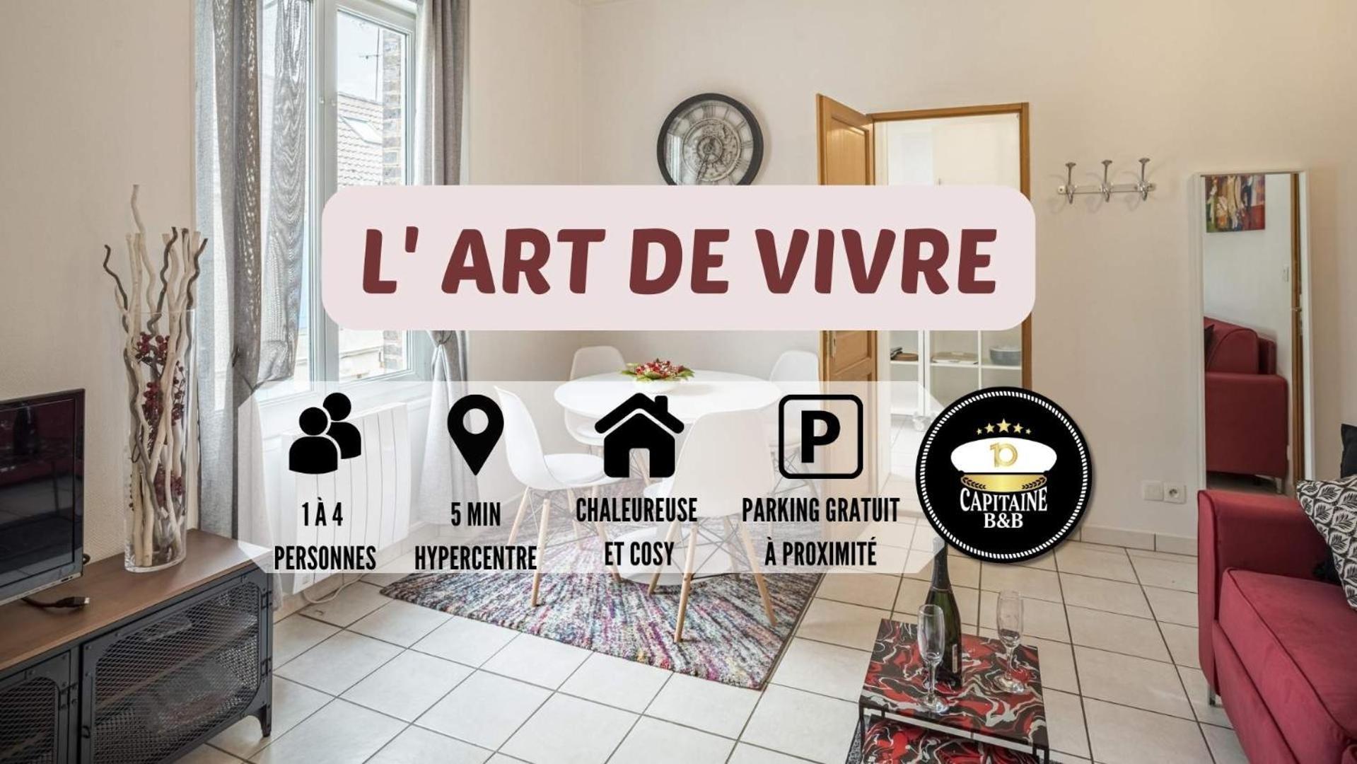 شقة L' Art De Vivre - 3 Min Hypercentre - 4 Personnes تروي المظهر الخارجي الصورة